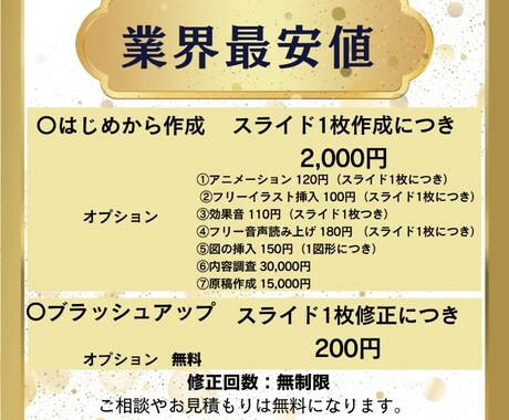 最安値200円！あなたの資料、見やすく修正します 予算がない方向けです。駆け出しのため最安値にしています。 イメージ2
