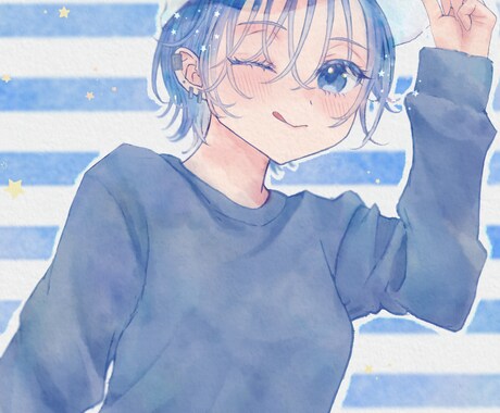 商用費込み◎目の惹かれるイラスト描きます 動画やグッズ、歌みたのイラストお描きします！ イメージ2