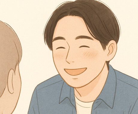 やさしく寄添う聞き手として、そっと気持ち受止めます ユーモアを交えながら、ほっとするひとときを イメージ1