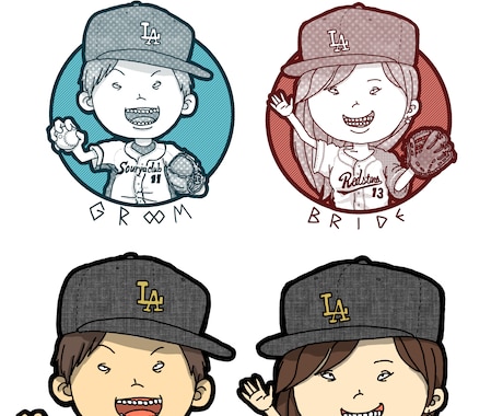 ブスな似顔絵を描きます かわいくない！かっこよくない！でも似てる(?)ブスな似顔絵 イメージ1