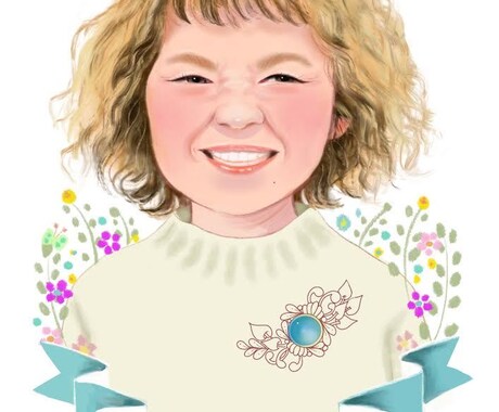 今にもしゃべり出しそう！リアルな似顔絵を作成します 暖かみのある優しいタッチのアイコンをお探しの方へ イメージ2