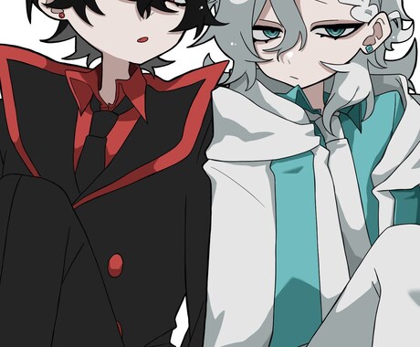 MVや一枚絵、立ち絵描きます シンプルではっきりとした線で描きます。 イメージ2
