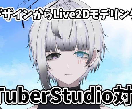 Live2Dモデルパーツ分け・モデリング対応します デザイン持込OK！完成まで対応 イメージ1