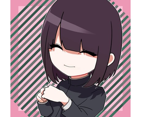 SNSアイコン描きます デフォルメキャラクターのSNSアイコンを描きます イメージ2