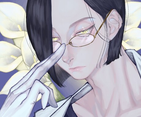 5名様限定特別価格！アイコン作成します 耽美で儚いイラストであなたのイメージを現実にします！ イメージ2