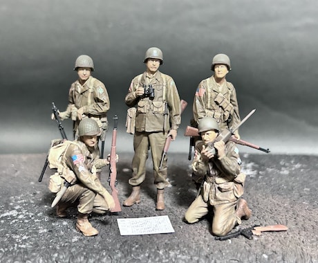 1/35   フィギュア　プラモデル製作代行します イメージ1