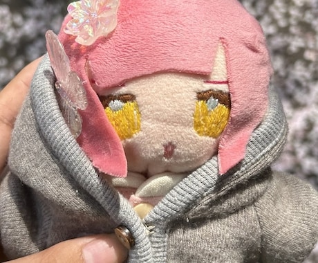 世界にひとつだけこぬいぐるみを製作します * イラストからぬいぐるみ制作します イメージ2