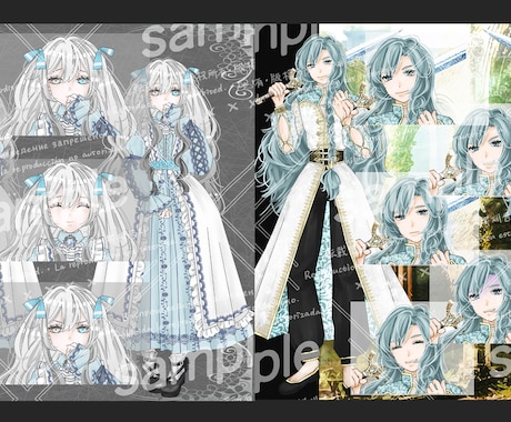 TRPGなどの立ち絵をお描きします 準備中のVtuber様やTRPGの立ち絵にいかがですか？ イメージ1
