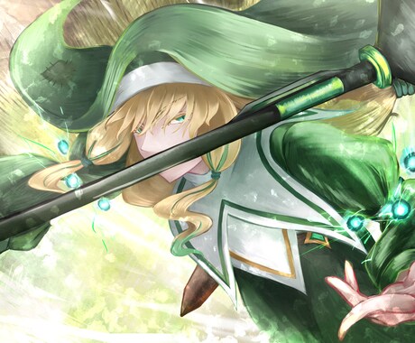 エネルギッシュなオリジナルイラスト描きます カッコ良く目を惹くイラストを制作します！ イメージ2