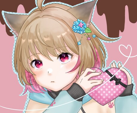 やわ光と透明感の人物イラスト描きます やさしい光でその人らしさを可愛く。 イメージ2