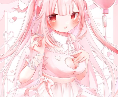 ご希望のイラストをお描きします 可愛い/儚いイラストお描きします イメージ1