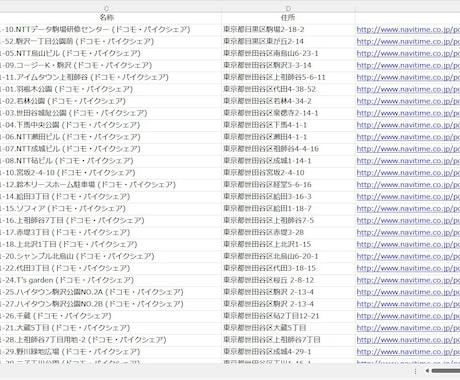Webスクレイピングし情報を自動で取得します 指定された情報を取得してCSV・Excelファイルでお渡し★ イメージ2