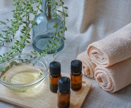 貴方だけの空間アロマの香りをご提案します こころのお悩みから、あなたに最適なアロマブレンドのご提案。 イメージ1