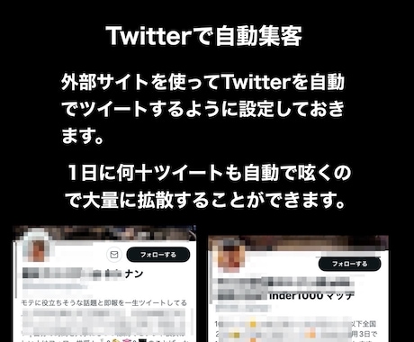 恋愛系情報商材アフィリエイトで稼ぐ仕組みを教えます SNS集客を自動化！大量拡散する方法がわかります イメージ2