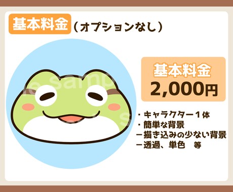 お顔アップで目立つ！可愛い動物イラスト制作します シンプルで印象的！アイコンや挿絵・動画配信・グッズ制作等に♪ イメージ2