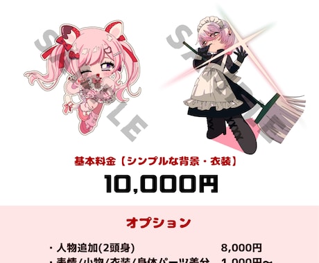 レトロでかわいいイラストを描きます 90年代アニメや懐かしい少女漫画風のイラストをお求めの方へ！ イメージ2