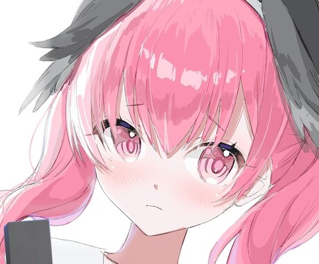 可愛い女の子のアイコンを描きます あまくてかわいい女の子のイラストを描きます！ イメージ2
