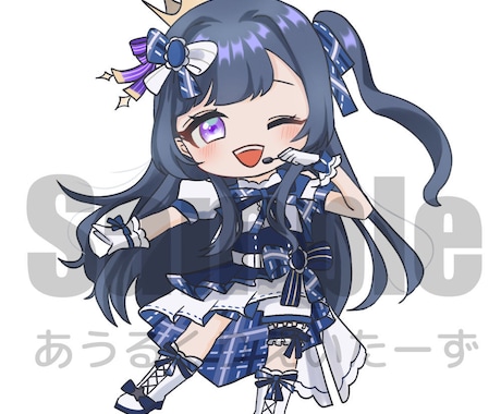 上質なSDキャラお描きします 配信やSNSアイコンにどうぞ！ イメージ2