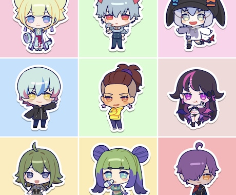 SD・ミニキャラ描きます ｜商用利用OK・著作権譲渡OK イメージ1