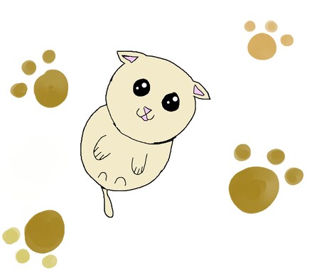かわいいペットを描きます。ます 私の絵スタイルで業務用にかわいいイラストを書きます。 イメージ2