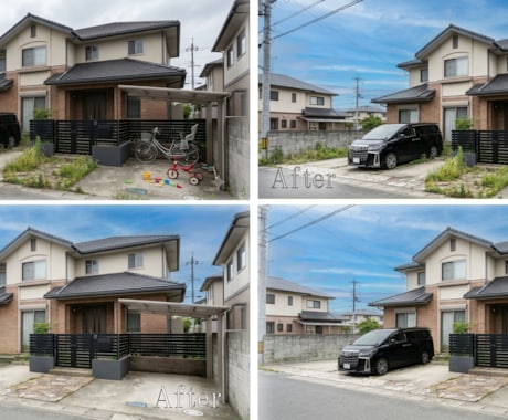 現役不動産営業が選ばれる物件写真に仕上げます 具体的なイメージがなくてもOK！すぐに使える写真に仕上げます イメージ1