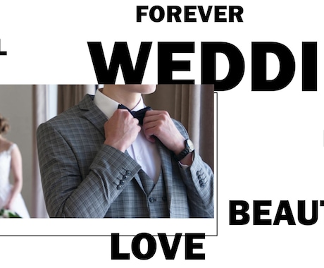センス良く！結婚式オープニングムービー作成します 写真だけでセンスの良いオープニングムービー！ イメージ2
