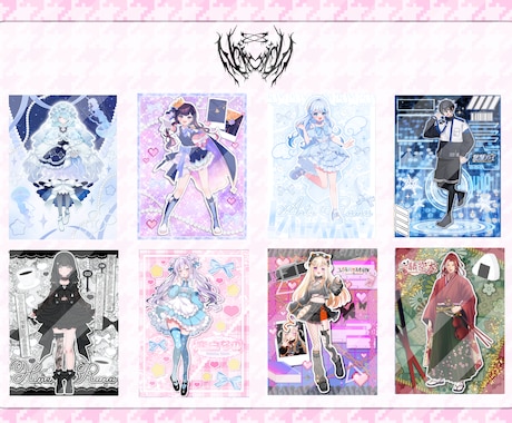 各種デザイン制作します 商用利用◎！サムネイル、立ち絵宣伝画像、同人作品等 イメージ2