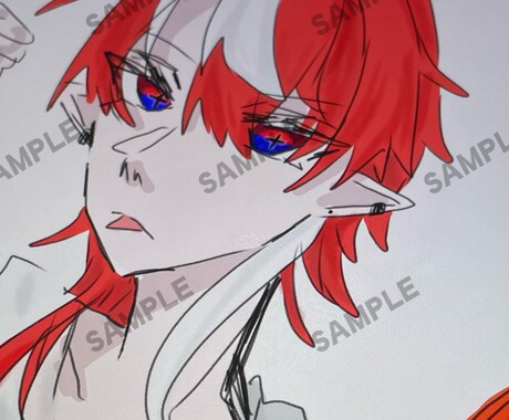 アイコンイラスト描きます 基本バストアップ、背景なしとなります イメージ2