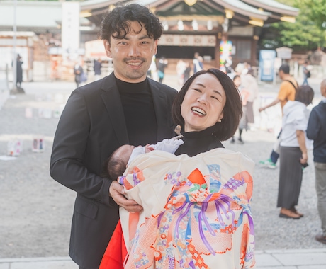 プロカメラマンがお宮参り・七五三の撮影を承ります イメージ1