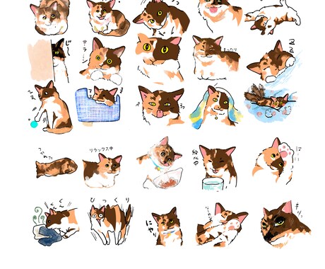 お好きな写真を参考にイラスト描きます 気持ちが明るくなるような作風を目指しています イメージ2