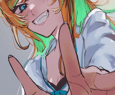 アイコン用イラスト作成します sns等に！即日対応可の場合あり イメージ2