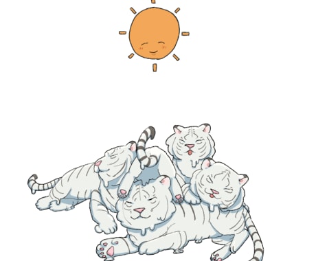 かわいい動物・イラスト承ります 動物がほのぼのしているかわいいイラストを作成しています。 イメージ2