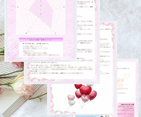 四柱推命で恋の本質を読み解きます ／貴女(貴方)の本来の恋愛と結婚運を深堀してお伝えします。 イメージ2