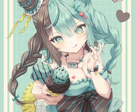 一枚絵描きます 雰囲気•イメージに寄り添ったイラストを制作します。 イメージ2