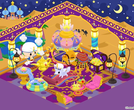 クォータービューのイラスト作成いたします ソーシャルゲーム用のクォータービューのイラストを作成します イメージ1
