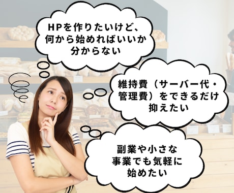月額0円運用！STUDIOで更新簡単HPを作ります 知識ゼロでも丸投げできるHP制作 イメージ2