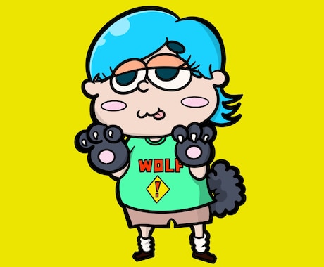 アメコミテイストのSNSアイコン作成します ご希望に合わせて自由度高めに作成いたします! イメージ1