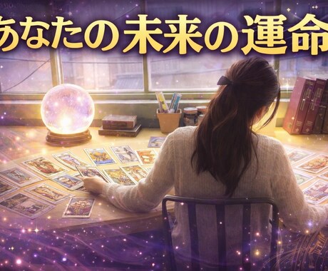 あなたの気持ちをやさしく鑑定します 心が少し軽くなる、そんな占いです イメージ1