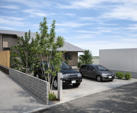 価格大幅改定！住宅外観CGパース作成致します ポチの家から豪邸まで、低価格でお気軽に！ イメージ2