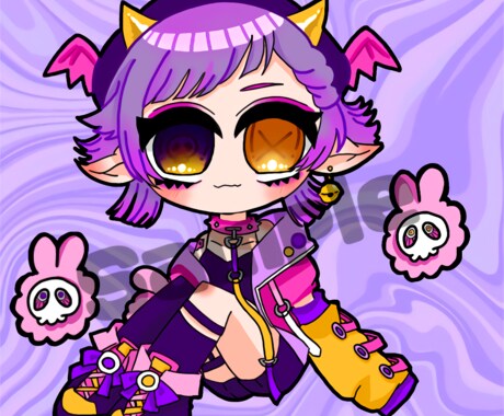 かわいいミニキャラ制作します 閲覧ありがとうございます！！！ イメージ2