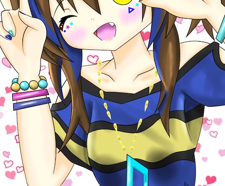 可愛いイラスト・アイコン描きます 様々な頭身のキャラを用途に合わせて可愛く描きます！ イメージ1