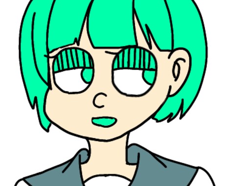 可愛い系のイラスト描きます 絶対気に入るはず！！他とは違う絵柄で！！ イメージ1