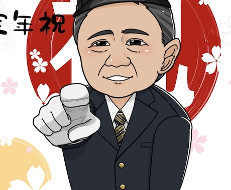 似顔絵お描きします データでのお渡しなので修正何度でも対応致します！ イメージ1