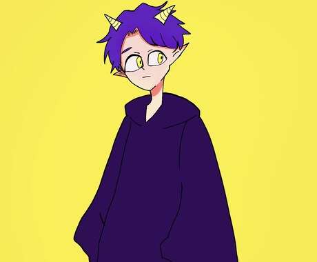 1000円～HP・SNS用オリジナルキャラ描きます イメージ1