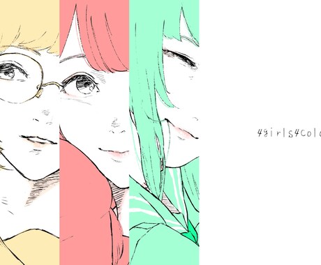 歌ってみたMVや壁紙を描きます 厚塗りやアニメ塗りでのイラスト作成をさせていただきます。 イメージ1