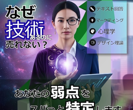 占い師専門✶マーケティング・コンサルします 【占い・鑑定をビジネスにしたい方向け】 イメージ1