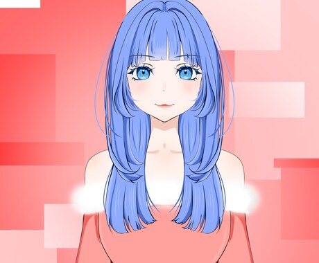 アイコン・サムネ・立ち絵イラスト描きます SNSのアイコンやサムネ、配信用立ち絵など描きます！ イメージ1