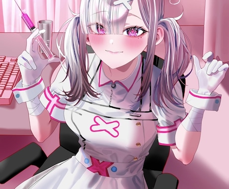 要望に合わせたかわいいかっこいいイラスト制作します アイコン、1枚、絵立ち絵、サムネイルなど柔軟に対応します！ イメージ2
