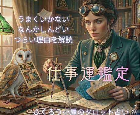 なんとなくしんどい社会人、占います 仕事がつらい理由をタロットで解読☆心を疲れさせている要因は？ イメージ1