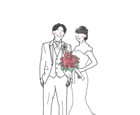スペシャルな思い出の１枚をイラストにします 世界にたったひとつの、特別な思い出。 イメージ2